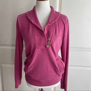 Banana Republic Button Shawl Pullover Sweater - S